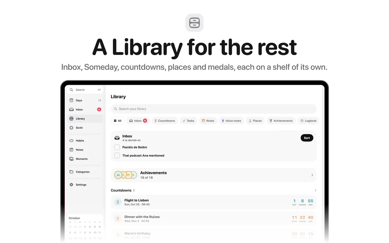 A Library for the rest, on the Mac.